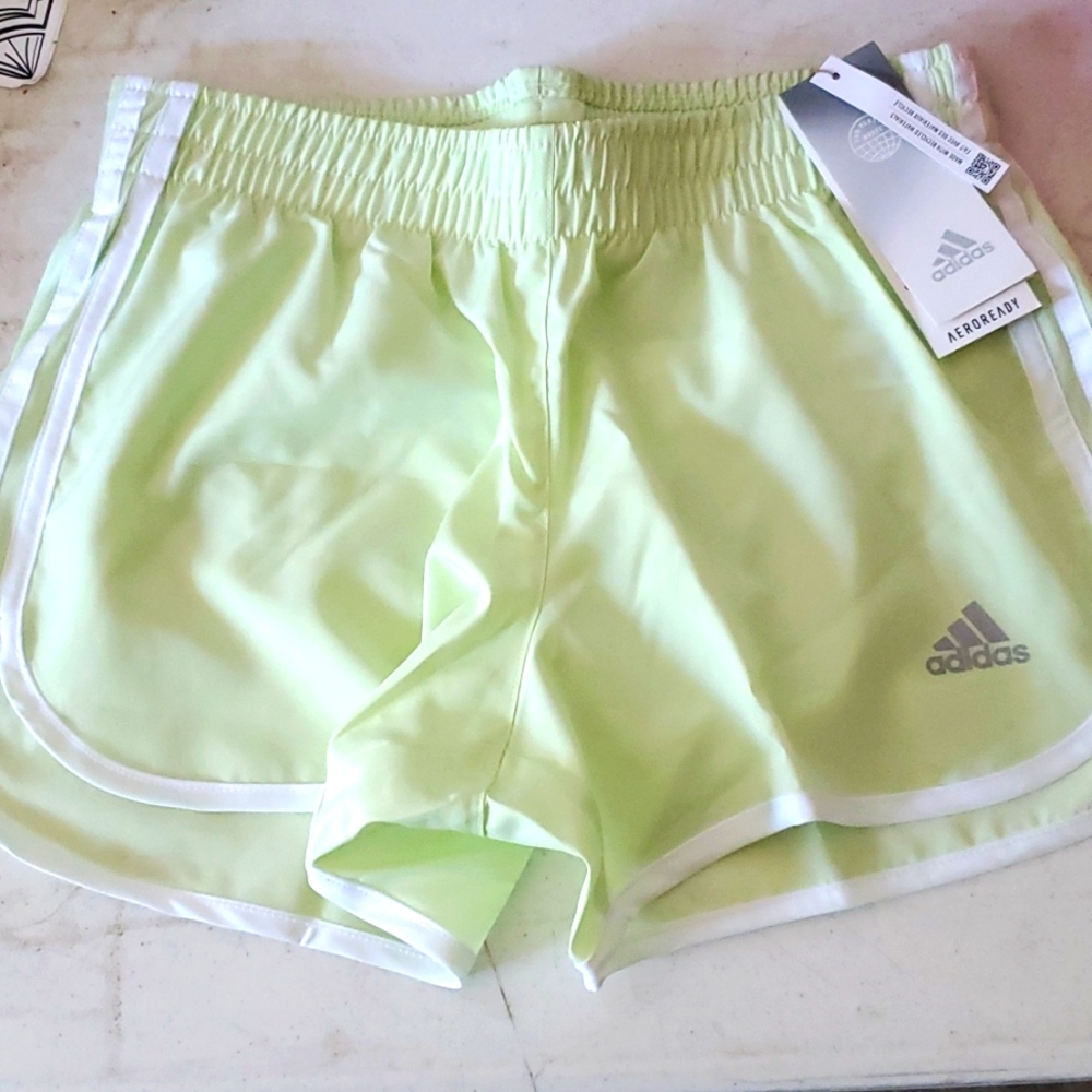 Adidas Light Green Shorts